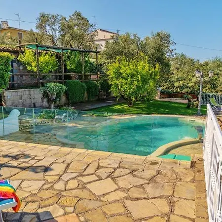 Villa Conca Verde Sleeps 14 Pool Air Con Wifi Massa Lubrense